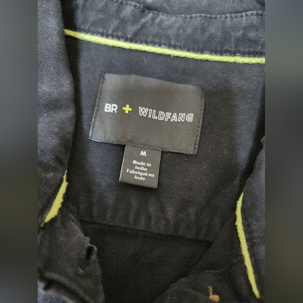 Wildfang x BP Womens M The Essential Coverall Black Denim Jumpsuit Short Sleeve - Picture 4 of 10